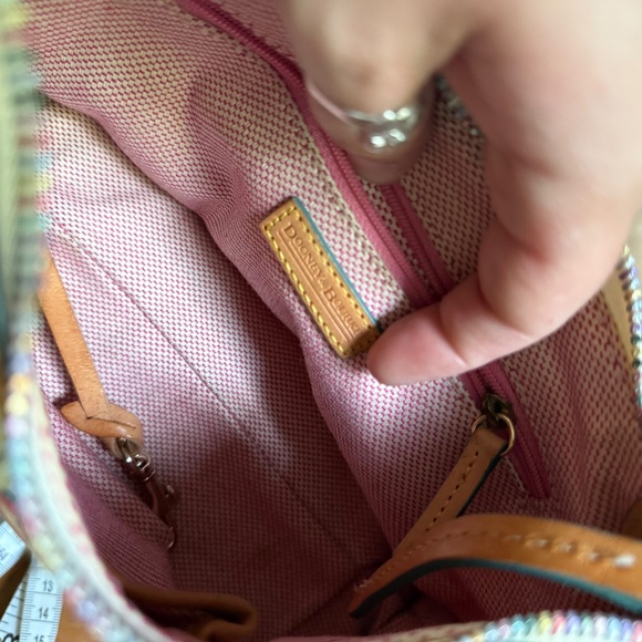 Dooney & Bourke Miami Beach Themed Slouch Shoulder Bag - Picture 12 of 14